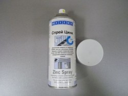 Zinc Spray (400мл) Цинк-спрей защита от коррозии, артикул wcn11000400