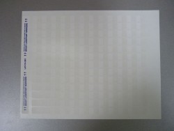 LAT-15-361-1 Этикетка полиэстер (12,7 х 19,05 мм) для печати на лазерном принтере (лист B4, белый, 156 этикеток/лист, 7 листов), артикул brd24564