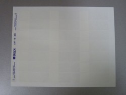 LAT-19-361-1 Этикетка полиэстер (25,40 х 80,44 мм) для печати на лазерном принтере (лист B4, прозрачный/белый, 21 этикетка/лист, 48 листов), артикул brd29744